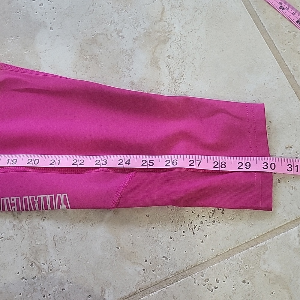 TKO- Pink Yoga Leggings Heather Pink Extra Large - Picture 13 of 14